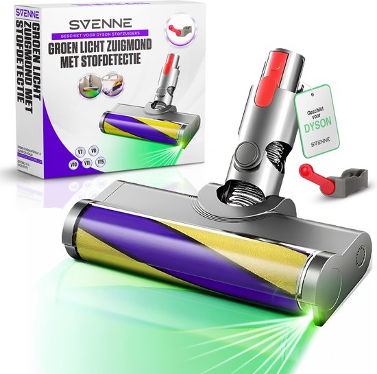 SVENNE® Zuigmond met Groen Licht en Stofdetectie